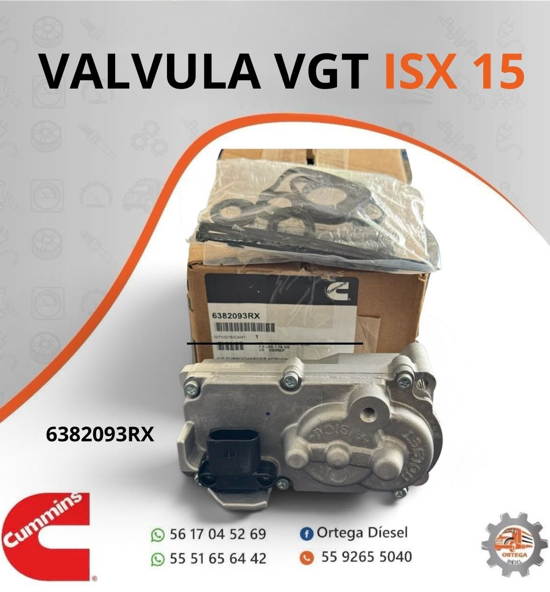 VÁLVULA VGT ISX15 ORIGINAL CUMMINS