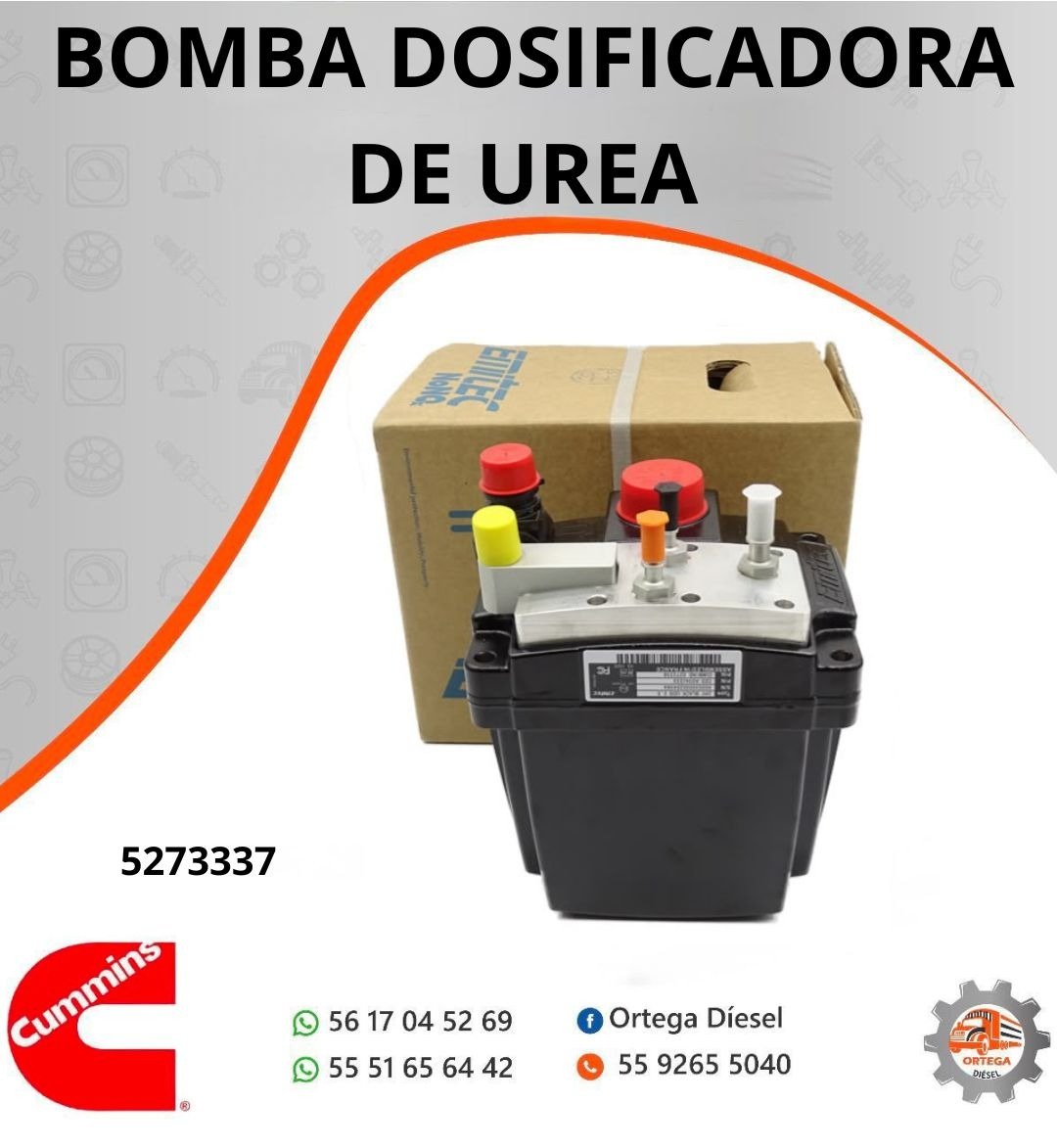 BOMBA DOSIFICADORA DE UREA ORIGINAL CUMMINS