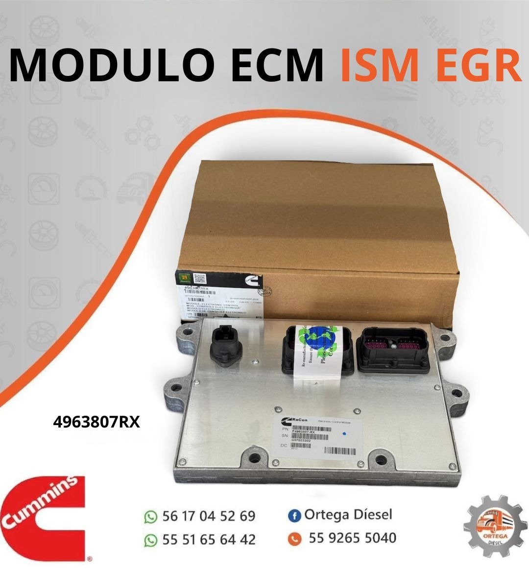 MODULO ECM ISM EGR ORIGINAL CUMMINS