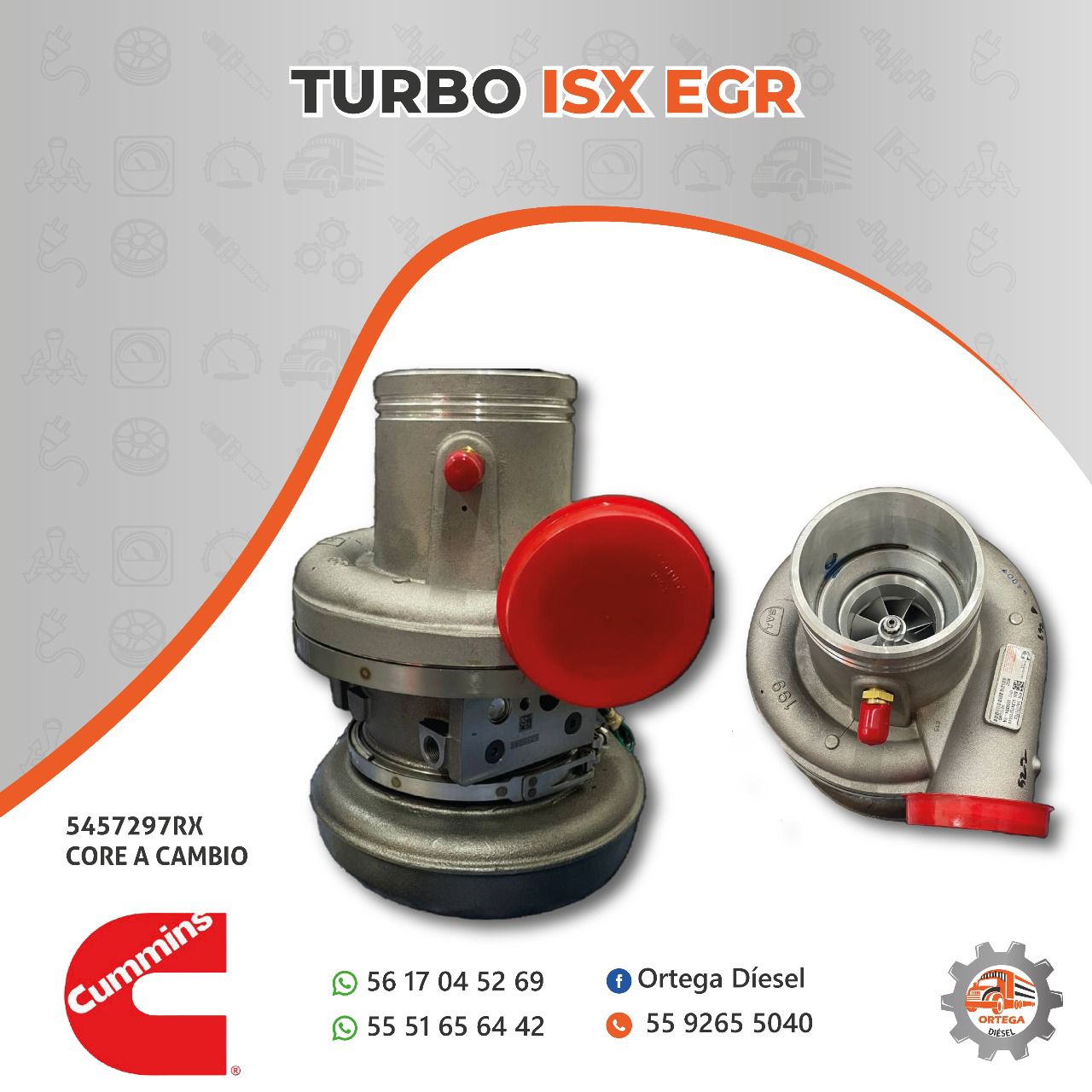 TURBO ISX EGR ORIGINAL CUMMINS